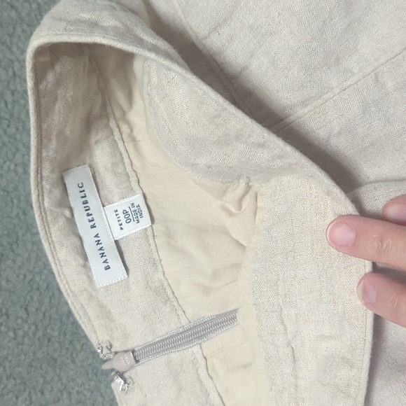 Linen pencil skirt - Picture 2 of 2